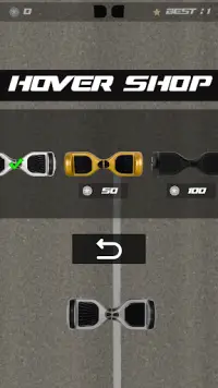 Hoverboard on Street the Game Screen Shot 2