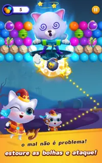 Bubble Shooter: Cat Island Mania 2021 Screen Shot 0