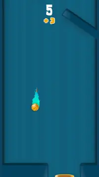 Bounce Burn Ball : Rebotando baloncesto llameante. Screen Shot 1