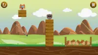 Squirrel Blocks - Blocks smashing escape game free Screen Shot 1