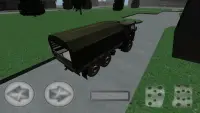Military kamaz driving 3D Screen Shot 0