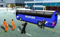 La policía la conducción del autobús Sim 2018 Screen Shot 12