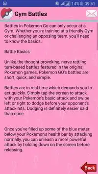 Guide Pokemon Go (English) Screen Shot 4