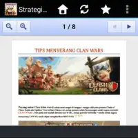 Strategi Clans War Screen Shot 1