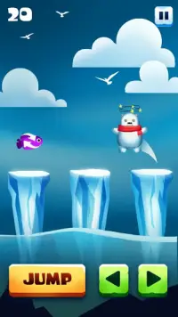 Polar Jump: Save The Bear Arcade Platformer Screen Shot 5