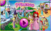 Jigsaw Princess lego Kids Screen Shot 0