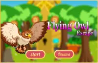 Free New Escape Game 67 Flying Owl Escape Screen Shot 0
