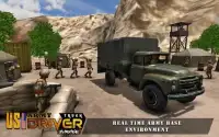 US Army Truck Offroad Driving Screen Shot 1