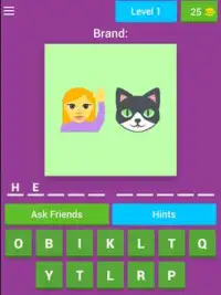 Guess the Emoji - Quiz Screen Shot 4