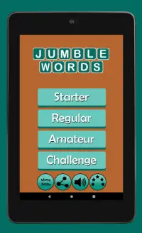 Jumble Word Game Screen Shot 11