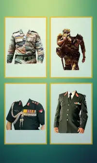 Indian Army Photo Uniform Editor - Army Suit maker Screen Shot 0