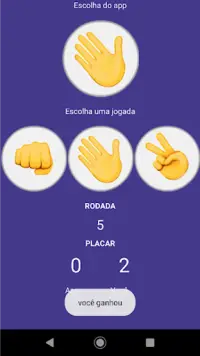 Jokenpo - Jogo pedra papel tesoura Screen Shot 1