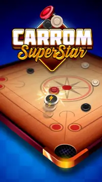 Carrom Superstar : 3D Board Game Screen Shot 0