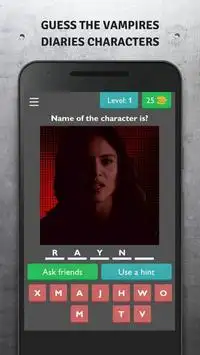 Guess The Vampire Diaries Characters Quiz Screen Shot 0