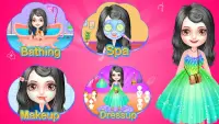 ファッションガールウェディングデー-女の子のためのメイクアップゲーム Screen Shot 4