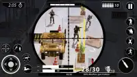स्निपर 3 डी शूटर: शहर स्निपर नायक Screen Shot 2