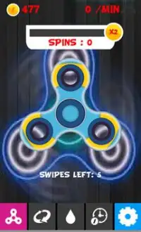 Fidget Spinner Game Screen Shot 0