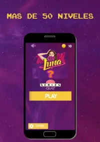 Soy Luna Quiz   Adivina los personajes y Canciones Screen Shot 0