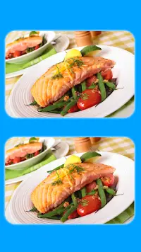 Find The Difference - Delicious Food Pictures Screen Shot 1