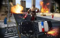 Robot Game: Flying Futuristic Machine Fire Monster Screen Shot 7