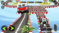 Truck Stunt 3D - เกมขับรถบรรทุกจริง Screen Shot 4