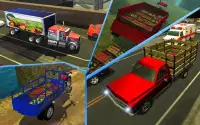 Offroad Fruit Transporter Truck Screen Shot 13