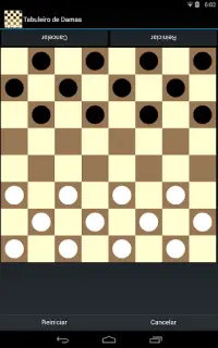 Brazilian checkers / draughts Screen Shot 1