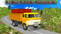 Cargo Truck Off Road Hill Driving Simulator Screen Shot 0