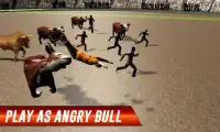Angry Bull Street Fight Attack Screen Shot 2