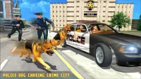 Police Dog Chasing: Crime City Simulator Screen Shot 11