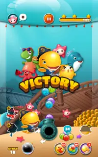 Bubble Shooter: Marine Boy Screen Shot 13