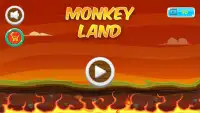 Monkey Land - Jungle Adventure Game Screen Shot 0
