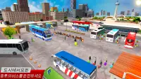 버스 게임 모험: 버스 운전 게임 2021 Screen Shot 0
