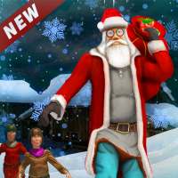 Crazy Santa Christmas Simulator-Gift Delivery Game