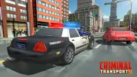 Полиция Chase Преступники выживания Cop Cars Screen Shot 2