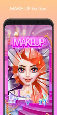 👸💄 Princess-salon - make-up met spa-make-up Screen Shot 1