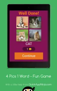 4 Pics 1 Word Fun Game - For Everyone Screen Shot 16