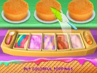 Unicorn Ice Cream Cake Maker : Sweet Dessert Shop Screen Shot 14