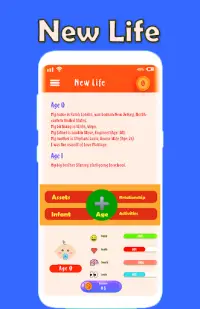 Bit Life Simulator - Life Simulation Game SimuLife Screen Shot 0