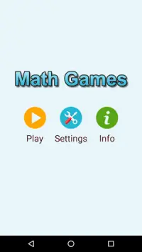 Math Games - Math Workout Screen Shot 0