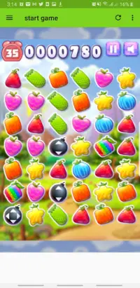 fruit crush frenzy Screen Shot 2