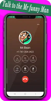 mr funny video call and chat simulation and game Screen Shot 3