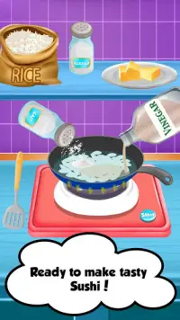 Ramen Sushi Bar - Sushi Maker Recipes Cooking Game Screen Shot 3
