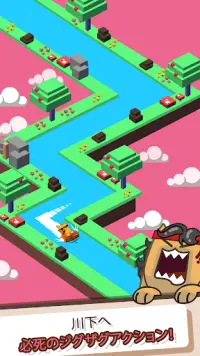 Splashy Cats: Endless ZigZag Screen Shot 8