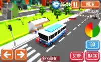 Cartoon Bus Simulator 3D Screen Shot 7