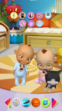 Talking Baby Twins Newborn Pro Screen Shot 2