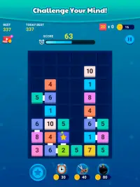 Merge Block: Fun Number Puzzle Screen Shot 11