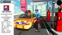 Modern Cab Taxi City Driving - Taxi Driving Games Screen Shot 2