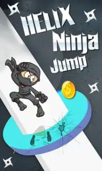 Ninja Helix Jump Screen Shot 2