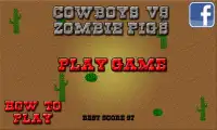 Cowboys Vs Zombie Pigs FREE Screen Shot 2